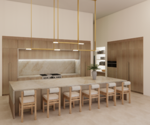 Cameron Custom Desert Mountain Spec Kitchen Rendering